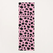 Cow Print, Cow Pattern, Cow Spots, Pink Cow Yogamatte (Vorderseite)