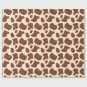 Cow Print Geschenkpapier (Flach)
