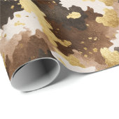 Cow Print Geschenkpapier (Rolleneckpunkt)