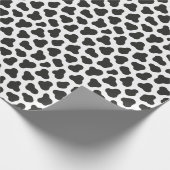 Cow Print Geschenkpapier (Ecke)