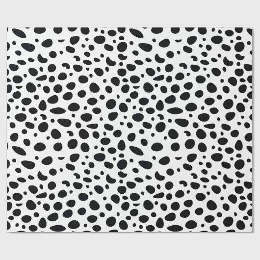 Cow Print Geschenkpapier (Flach)