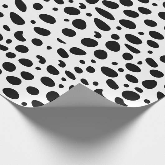 Cow Print Geschenkpapier (Ecke)