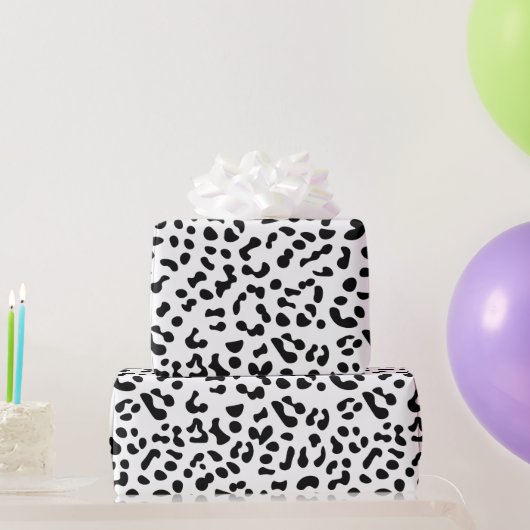 Cow Print Geschenkpapier (Partygeschenke)