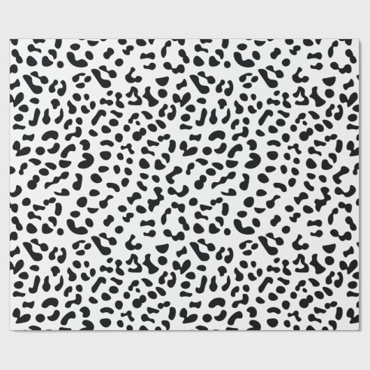 Cow Print Geschenkpapier (Flach)