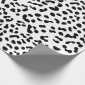 Cow Print Geschenkpapier (Ecke)