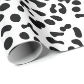 Cow Print Geschenkpapier (Rolleneckpunkt)