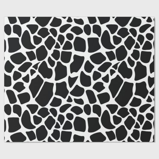 Cow Print Geschenkpapier (Flach)