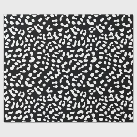 Cow Print Geschenkpapier (Flach)