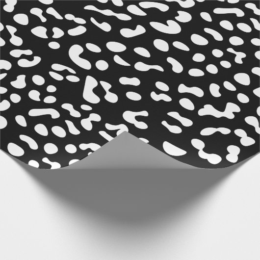 Cow Print Geschenkpapier (Ecke)