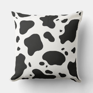 Cow Print Pattern Ästhetische Gestaltung für Farmc Kissen