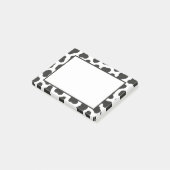 Cow Print Post-it Klebezettel (angewinkelt)