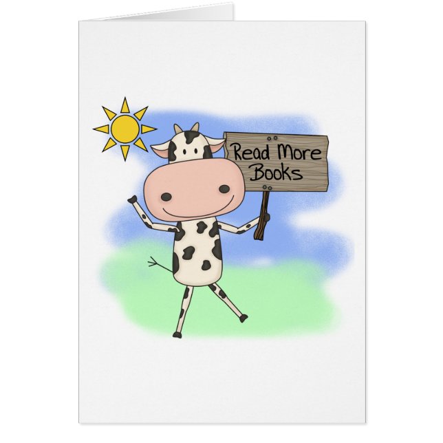 Cow Read More Books (Vorne)