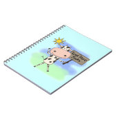 Cow Read More Books Notizblock (Linke Seite)