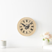 COW ROUND CLOCK RUNDE WANDUHR (Zuhause)