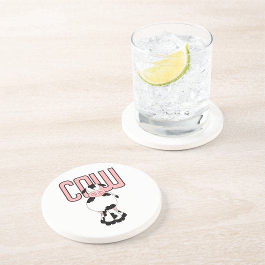 COW SANDSTEIN UNTERSETZER (Seite)