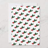 Cow Santa Green Virtual Christmas Party Einladung (Rückseite)