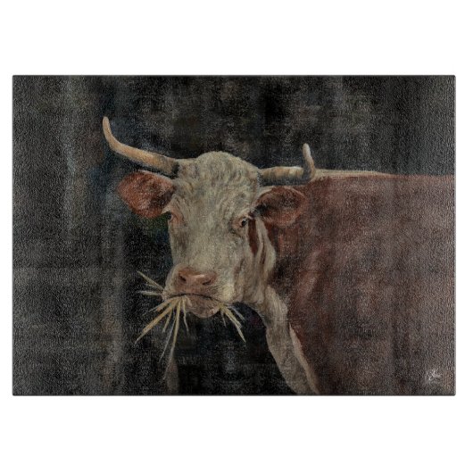 Cow Schneidebrett (Vorderseite)