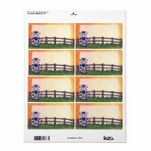 Cow Shipping Labels (Vorne)