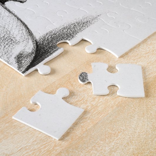 Cow skull by Jean Bernard Puzzle (Seite)