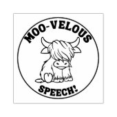Cow Speech Therapy Briefmarke Gummistempel (Prägung)