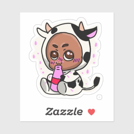 Cow sticker (Blatt)