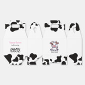 Cow Theme First Birthday Geschenkschachtel (Ungeklappt)