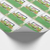Cow TV Shows Funny Cartoon Geschenkpapier (Ecke)