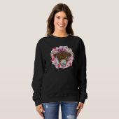 Cow Valentine Cow  Happy Valentines Day Sweatshirt (Vorne ganz)