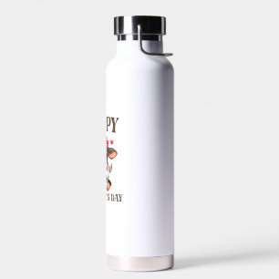Cow Valentine's Day Heart Geschenke tee lustige Ku Trinkflasche
