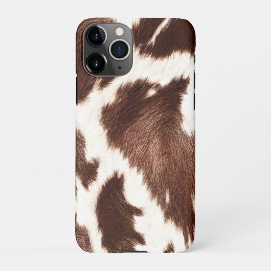 Cow versteckte Design-Throw Kissen iPhone Hülle (Rückseite)
