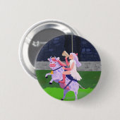 Cow warrior button (Vorne & Hinten)