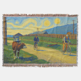 Cow Watching Jules Buysse Tour de France 1926 Decke