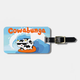 Cowabunga Gepäckmarke Gepäckanhänger