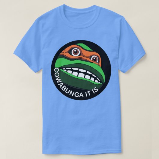 Cowabunga ist es T-Shirt (Design vorne)
