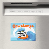 Cowabunga Kuh-Magnet Magnet (In Situ (Geschirrspüler))