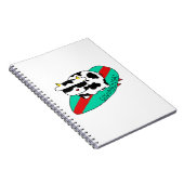 Cowabunga-Notebook Notizblock (Rechte Seite)