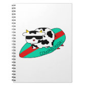 Cowabunga-Notebook Notizblock (Vorderseite)