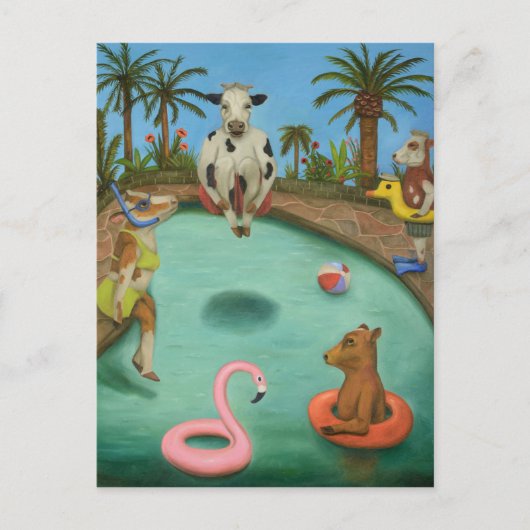 Cowabunga Postkarte (Vorderseite)