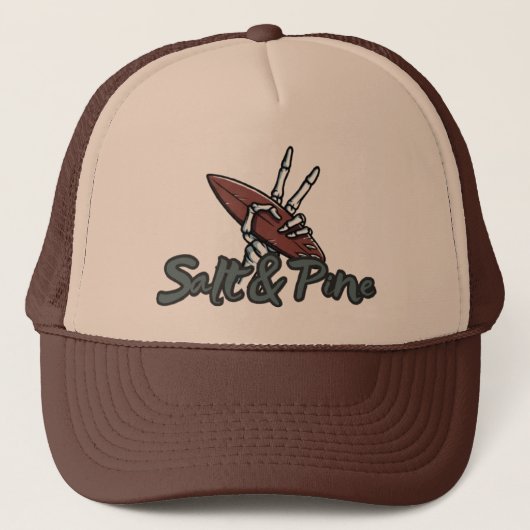 Cowabunga Time Truckerkappe (Vorderseite)