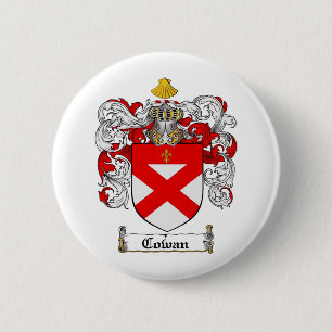 COWAN FAMILIENWAPPEN - COWAN WAPPEN BUTTON