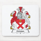 Cowan Familienwappen Mousepad (Vorne)