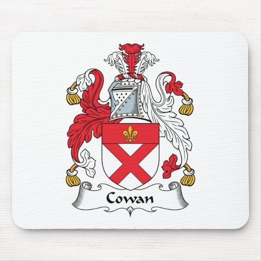 Cowan Familienwappen Mousepad (Vorne)