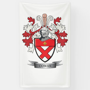Cowan Familienwappen-Wappen Banner