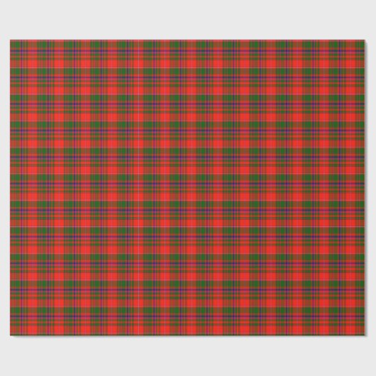 Cowan schottisches Tartan-Packpapier Geschenkpapier (Flach)
