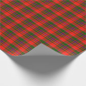 Cowan schottisches Tartan-Packpapier Geschenkpapier (Ecke)