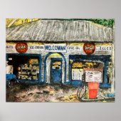 " Cowans Store " - Mixed Media Poster (Vorne)