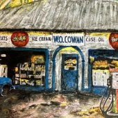 " Cowans Store " - Mixed Media Poster