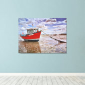 Cowbar Lass, Lindisfarne Leinwanddruck (Insitu (Holzboden))