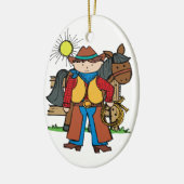 Cowboy3 Keramikornament (Links)