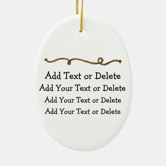 Cowboy3 Keramikornament (Hinten)